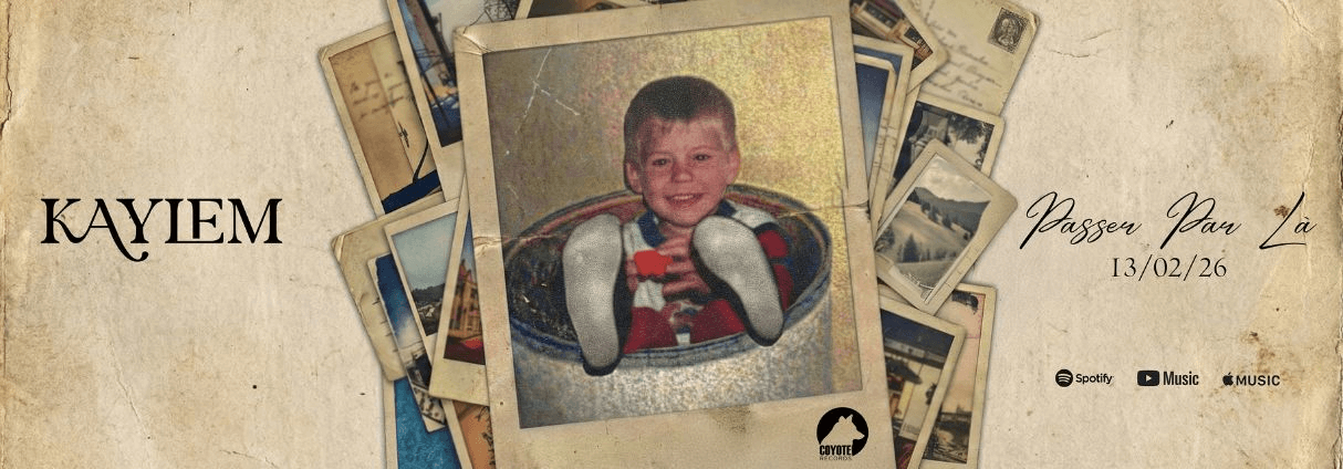 KAYLEM JOINS COYOTE WITH HIS NEW SINGLE « PASSER PAR LÀ »