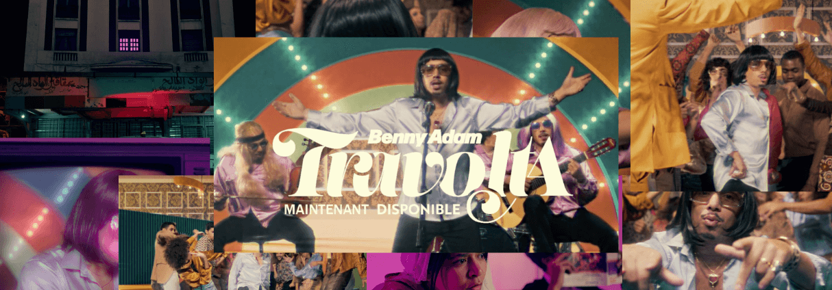 BENNY ADAM DÉVOILE UN NOUVEAU VIDÉOCLIP POUR « TRAVOLTA »