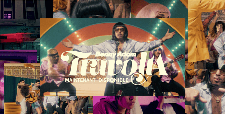 BENNY ADAM DÉVOILE UN NOUVEAU VIDÉOCLIP POUR « TRAVOLTA »