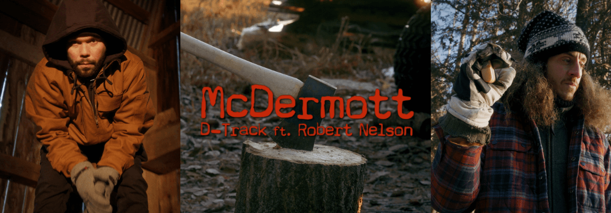 NEW MUSIC VIDEO FROM D-TRACK WITH ROBERT NELSON FOR « MCDERMOTT »