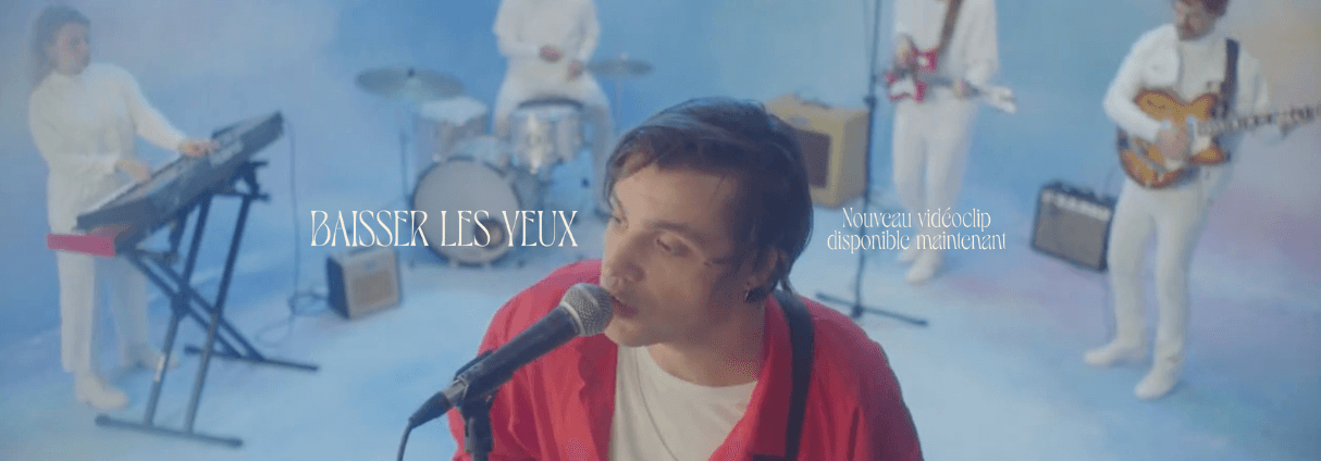 New single and music video for Lucill: "Baisser les yeux" 